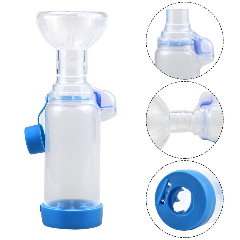 Chamber for Pets Inhaler Spacer for Cat or Dog Handheld Spacer with Exclusive Breathing Indicator (for cats)
