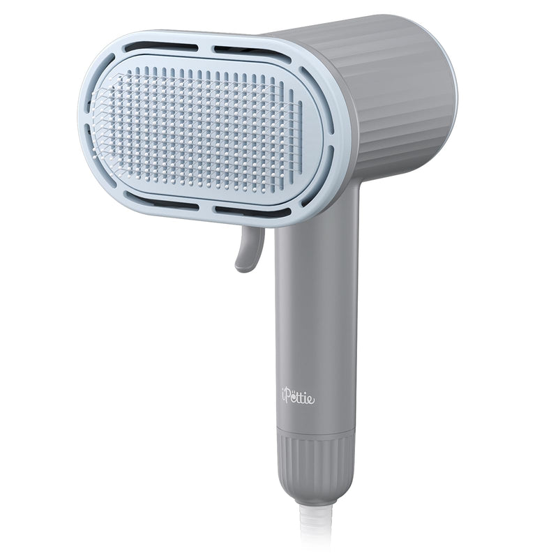 iPettie Breeze B540S Dog Grooming Hair Dryer with Slicker Brush, 2-in-1 Drying & Brushing Tool, Adjustable Temperature & Speed, Portable, Overheat Protection, Dog Blow Dryer for Dogs and Cats - PawsPlanet Australia