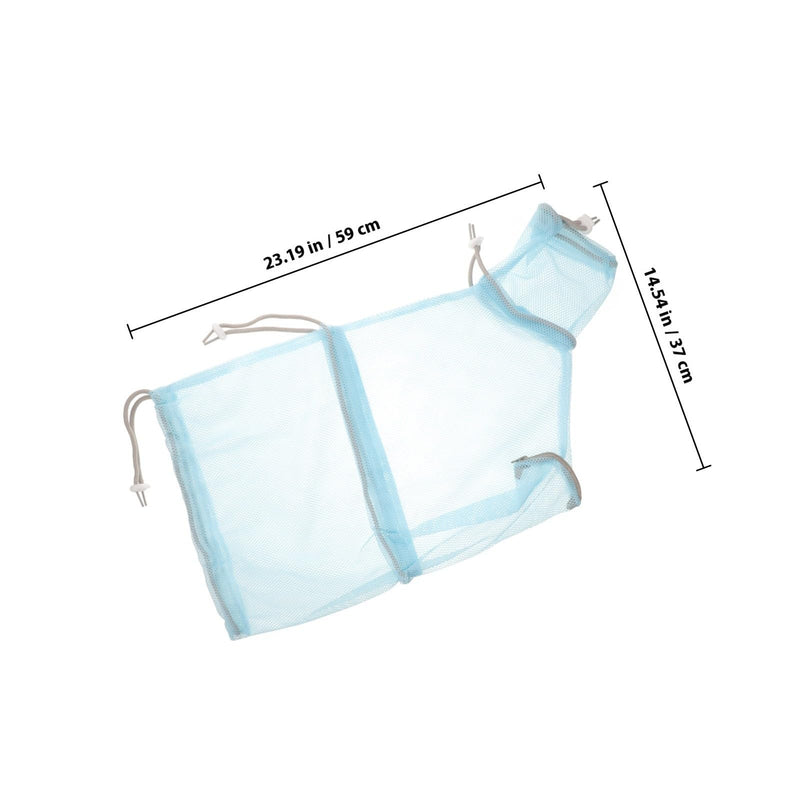 Mikikit Katzenbadebeutel und Verschleißschutz mit Einfachem und Ausziehen aus Polyester für Sichere Katzenpflege Beim Baden und Krallen Schneiden