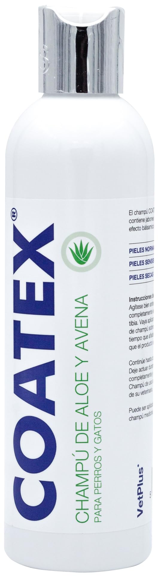 VetPlus Coatex Aloe and Oatmeal Shampoo - 500 ml - PawsPlanet Australia