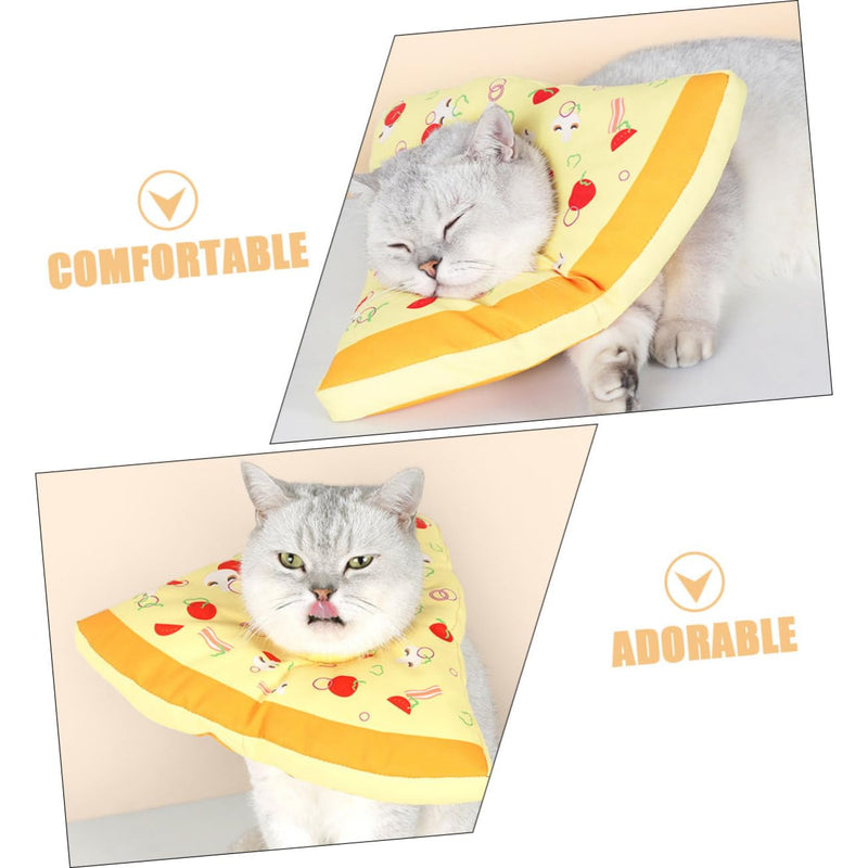 Gatuida Soft Waterproof Leak Collar for Cats and Small Dogs Breathable Recovery Collar After Surgery Comfortable Protective Wound Protection Collar