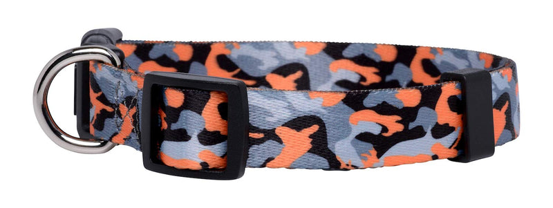 Camo Dog Collar (Medium, Orange) Medium (Pack of 1) - PawsPlanet Australia