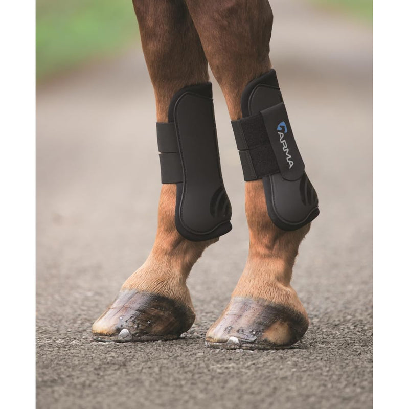 Shires ARMA Tendon Boot Full Black/Black