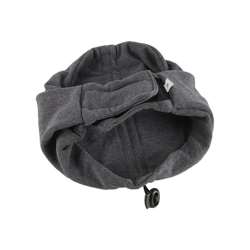 Dog Snood Ear Protectors Dog Ear Muffs Calming Hood Dog Neck and Ears Warmer for Comfort Anxiety Relief and Calming M Szie 35-48cm Grey