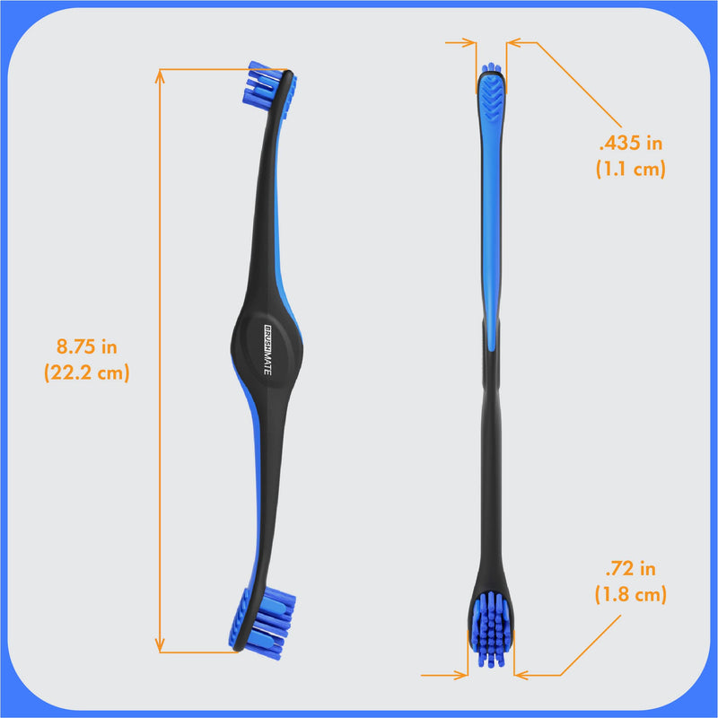 Dog Toothbrush and Bite Block Assistant Combo Pack by Paw Ready for Puppies' Dogs and Cats Small Size for use with Pets Between 5-15 lbs. (2-7kg) Protects Hands and Fingers While Brushing 1 Count (Pack of 1) Blue
