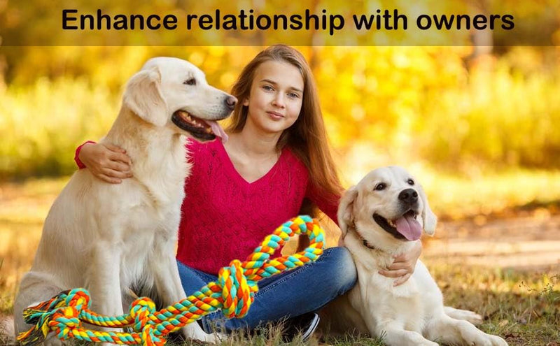 Extra Large Dog Tug of War Rope Toy for Aggressive Chewers Medium Large Breed Giant Chew Rope Puppy Teething Toys Indestructible Tug Rope Durable Knotted Rope Chewing Toys Heavy Duty XL Rope Toy - PawsPlanet Australia