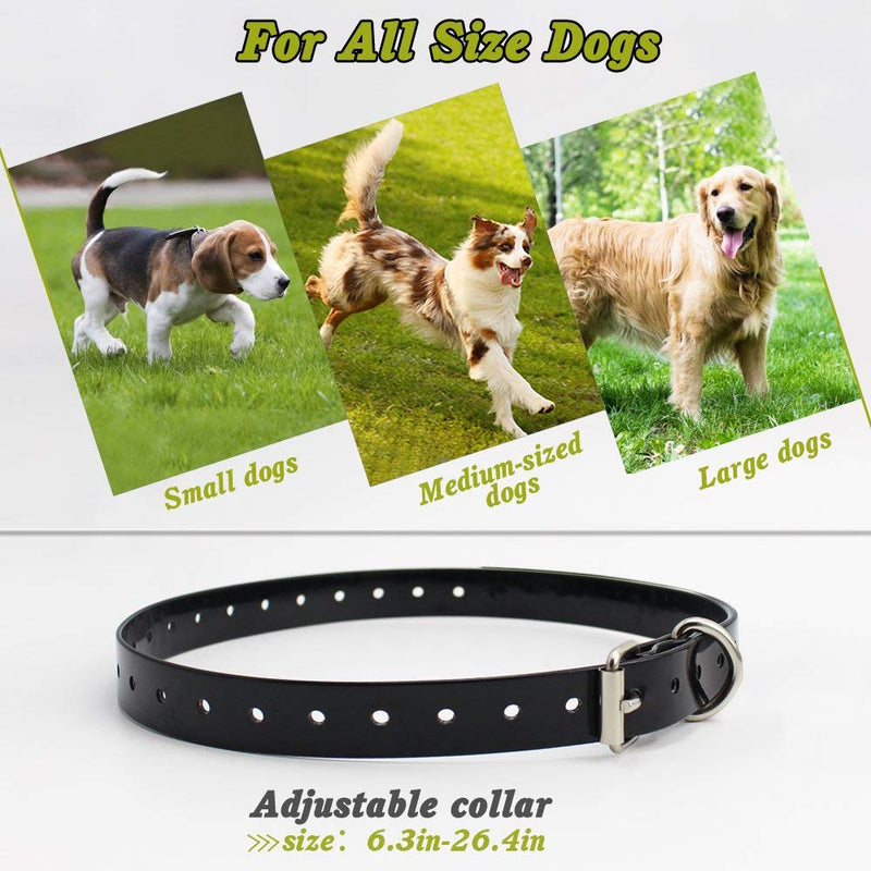 Petrainer Upgraded Model Rechargeable & Waterproof Remote Dog Training Collar 330 yd Electric Dog Bark Collar with Beep/Vibration/Shock Collar for Dogs For 1 Dog - PawsPlanet Australia