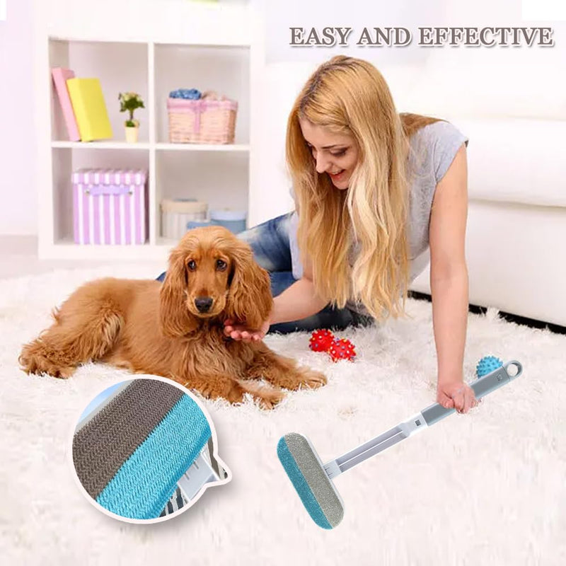 Pet Hair Remover and Reusable Cat and Dog Hair Remover for Furniture, Couch, Carpet, Clothes, Car Seats or Bedding, Reusable Lint Brush, Perfect Dog and Cat Fur Remover Tool - PawsPlanet Australia