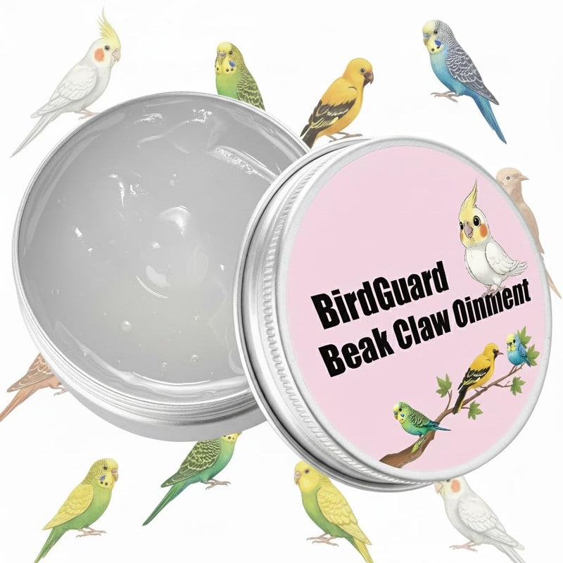 Parrot Beak Oil & Bird Feet Moisturizer – Ointment for Dry Skin, Beak Care & Claw Repair for Budgies, Cockatiels for Peeling, Flaky, Cracked Beaks and Rough, Dry Claws - PawsPlanet Australia