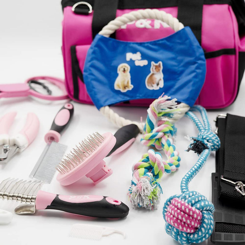 P&K 15-Piece Dog Grooming Set, Pet Grooming, Claw Care, Dog Toy, Gift Ideas