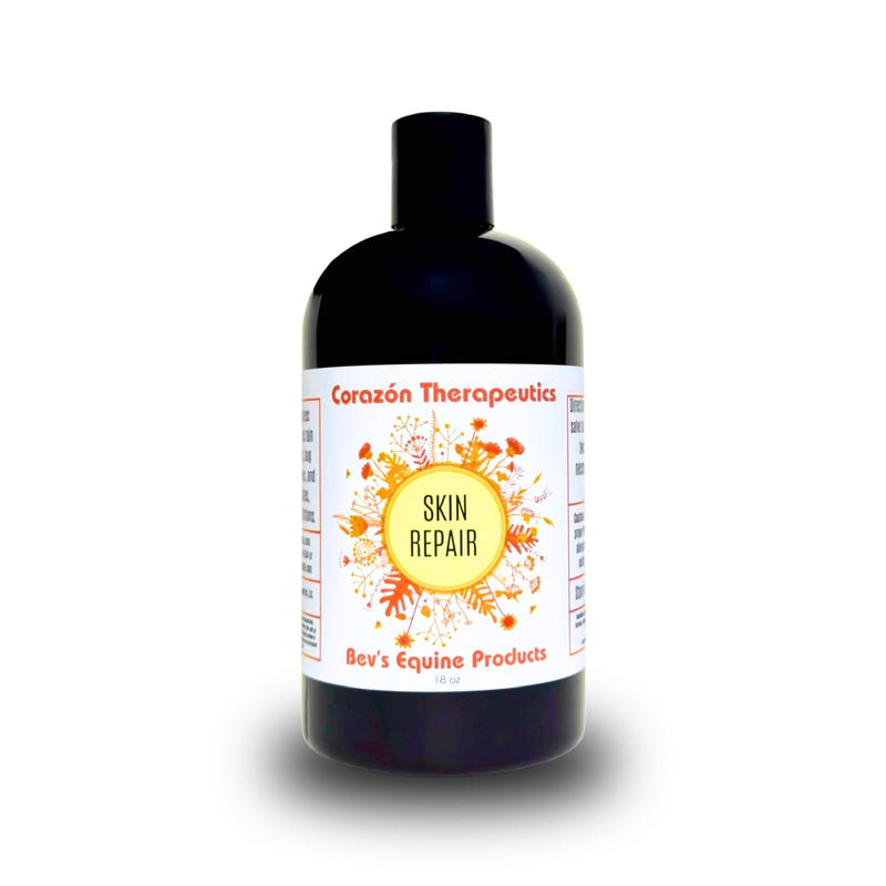 Skin Repair Gel for Horses & Pets – Fast-Acting Wound Care with Calendula, Sulfur & Tea Tree – Heals Rain Rot, Cracked Heels, Insect Bites, Thrush & Skin Irritation – Natural Formula (18 oz) 18 oz
