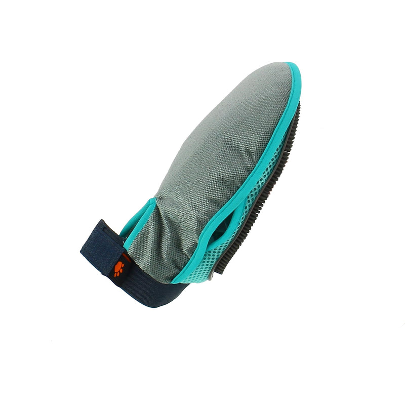 2-Sided Pet Grooming Glove, Cleans and Removes Hair
