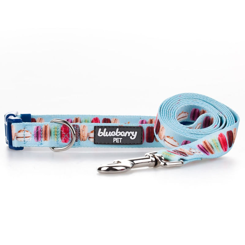 Blueberry Pet Essentials The Ultimate Macaroon Cake Adjustable Dog Collar, Small, Neck 12"-16" - PawsPlanet Australia