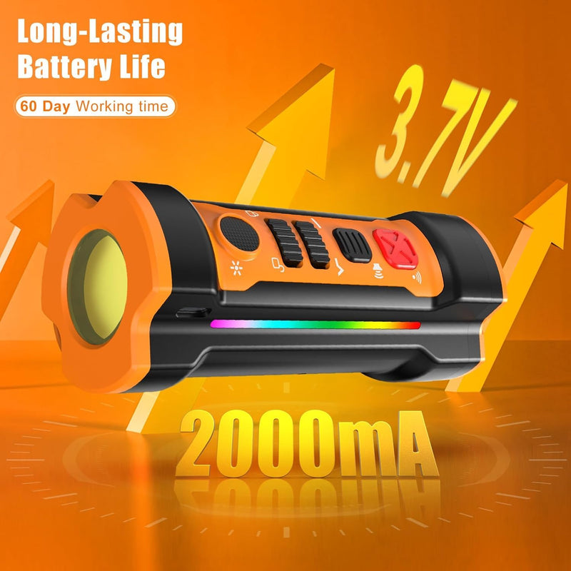 Dog Bark Deterrent Devices 2025 Release Anti Barking Device for Dogs Barking Silencer in 55FT Indoor Outdoor 3X Head Anti Bark Device with Flashlight &Party Flashlight Portable Training Tool CLASSIC - PawsPlanet Australia