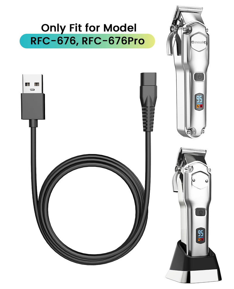 oneisall USB Charging Cable Compatible with 676 Model Dog Clippers,5V Replacement Charger USB Adapter - PawsPlanet Australia