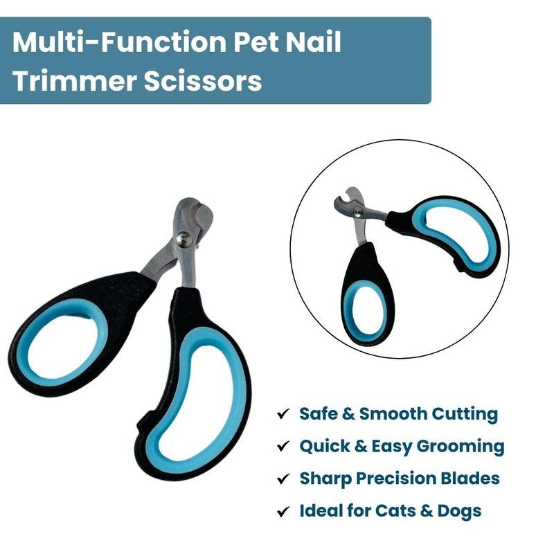 Dog Nail Scissor Clippers for Small Pets | Kitten Nail Clipper & Trimmer for Cats & Puppies - PawsPlanet Australia