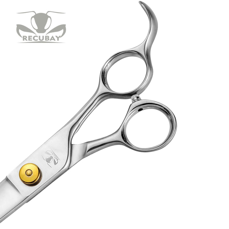 Gold Mantis Professional Dog Shears,8.0" Straight Shear For Thick Long Hair Large Dog Cat 8 Inch Straight - PawsPlanet Australia