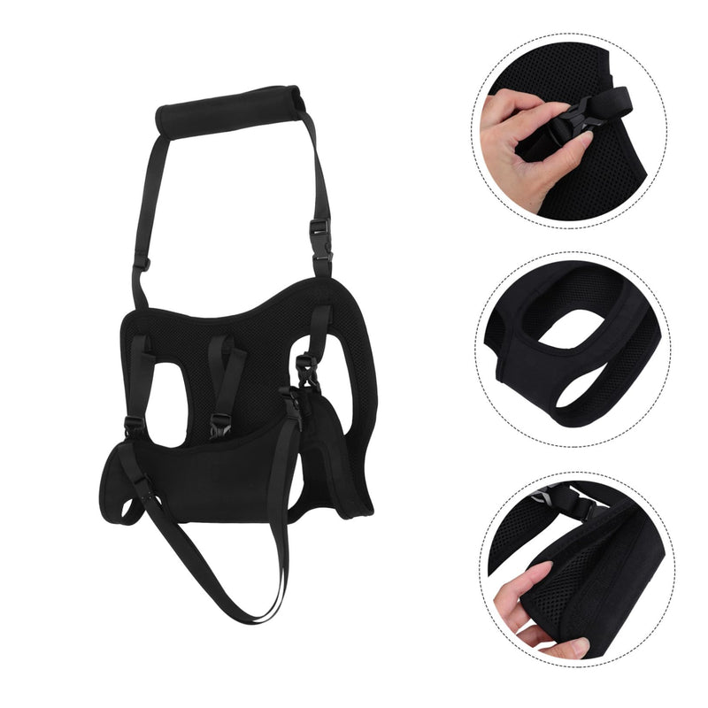 TOYANDONA Adjustable Dog Harness with Supportive Carrying Strap Robust Dog Carrier Bag for Large, Older, and Injured Dogs for Safe Rehabilitation and Comfortable