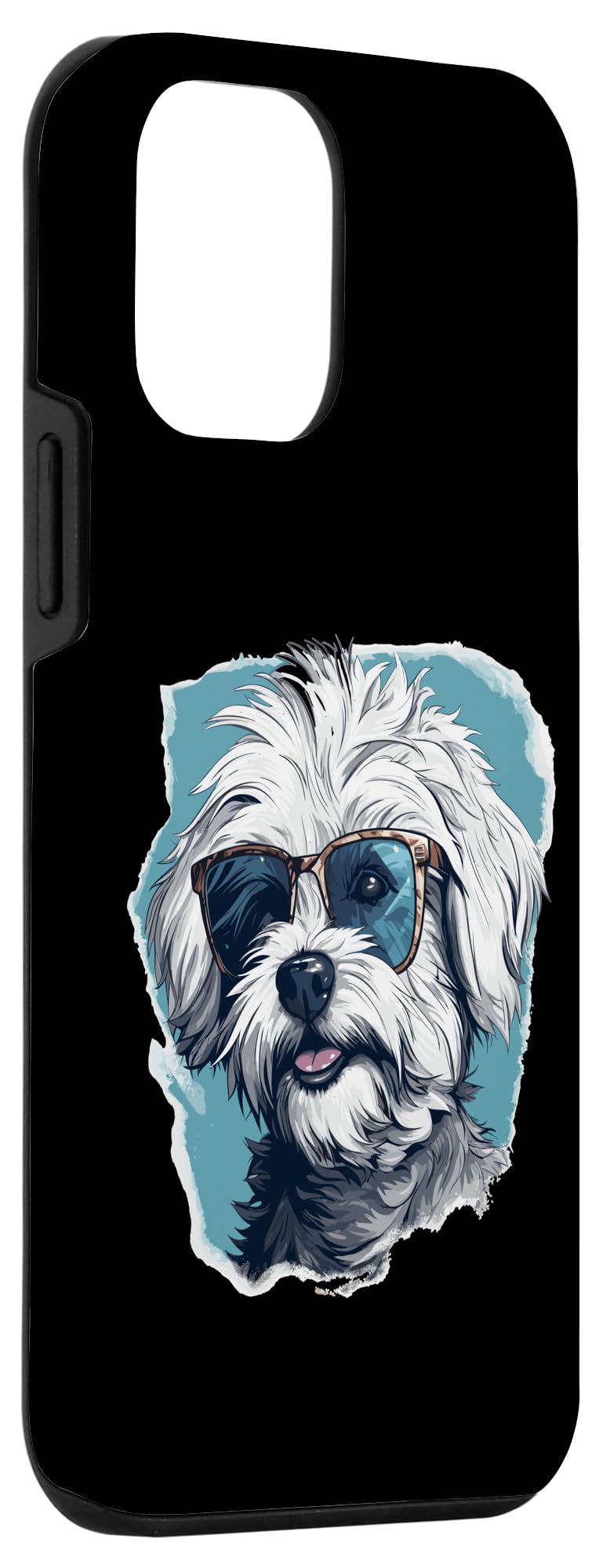 iPhone 12 mini Maltipoo Dog Breed Pet with Sunglasses Case iPhone 12 mini - PawsPlanet Australia