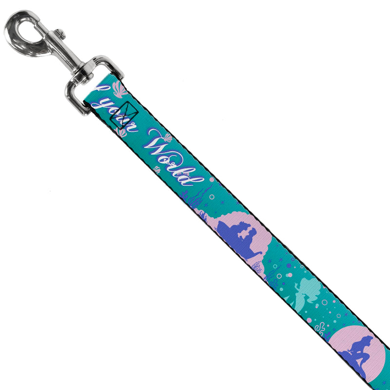 Buckle-Down Pet Leash - Lion King Simba & Nala Growing Up Scenes - 6 Feet Long - 1.5" Wide