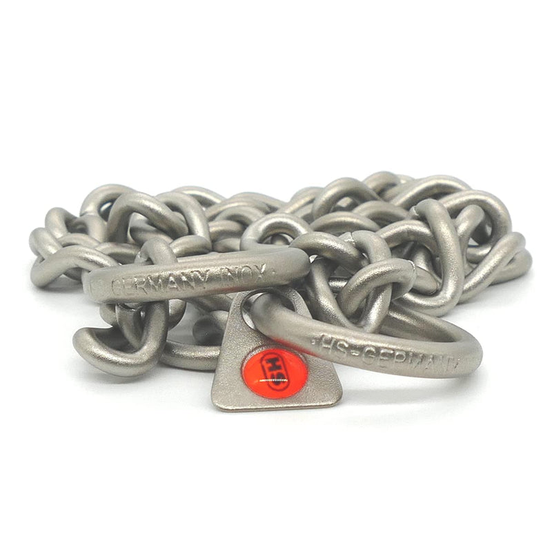 Herm Sprenger - Matt Stainless Steel Scratch Resistant Dog Training Collar - Round Links Slip Chain - Small Medium Large Dogs - Professional Training Collar - Made in Germany (22 inches (55 cm)) 22 inches (55 cm) - PawsPlanet Australia