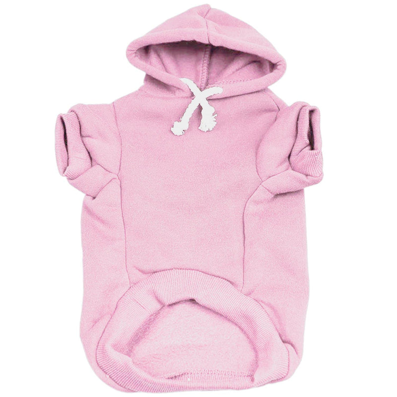 Soon to Be Big Sister Dog Hoodie Fleece Lined Pullover Sweatshirt with Leash Hole (Baby Pink, Medium 56) Baby Pink Medium (6-12lbs) - PawsPlanet Australia
