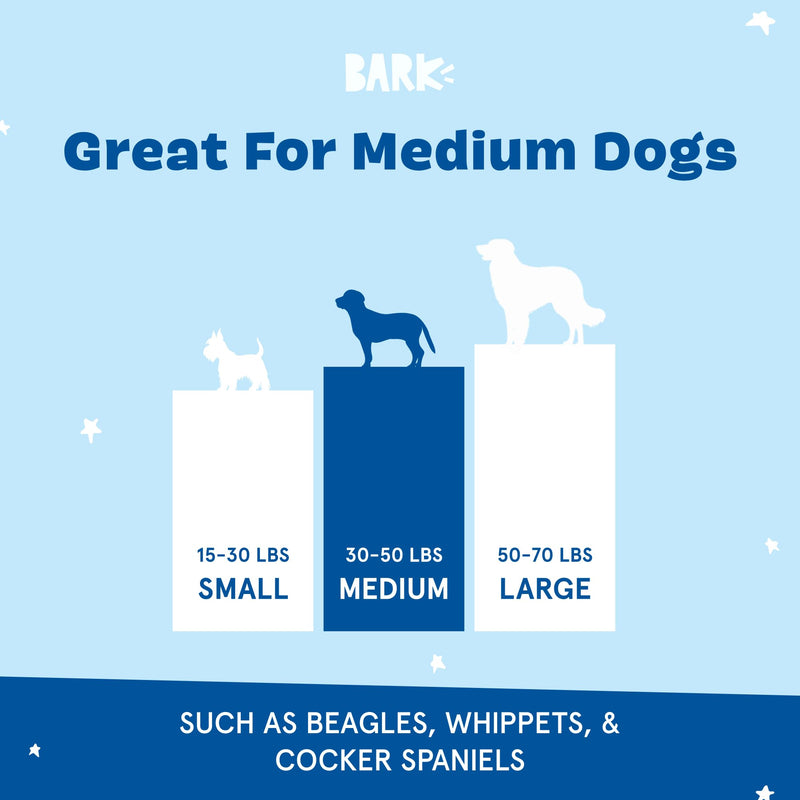 Barkbox BARK Dog Bathrobe - Rabbit-Themed, Medium (Chest: 26 inches, Neck: 19 inches), White/Light Grey, Polyester/100% Material, Machine Washable, Dog Coats for Medium Dogs, Tumble Dry Low Bunny M - PawsPlanet Australia