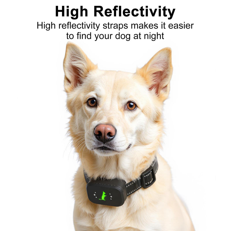 Collar Replacement Strap Breathable Quick Release Basic Dog Collars Training Bark Receiver Collars Durable Adjustable Collar Straps for Small Medium Large Dogs, Black. - PawsPlanet Australia