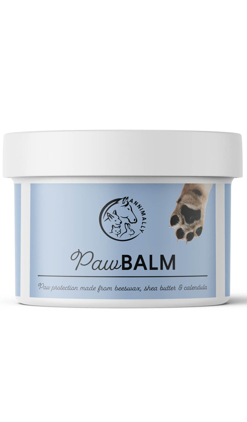 Dog Paw Balm and cat paw balm 50g - Dog nose balm with beeswax, shea butter & calendula oil - Paw ointment for dog paw protection in winter and wound healing - Paw balm for dogs & nose balm for dogs - PawsPlanet Australia