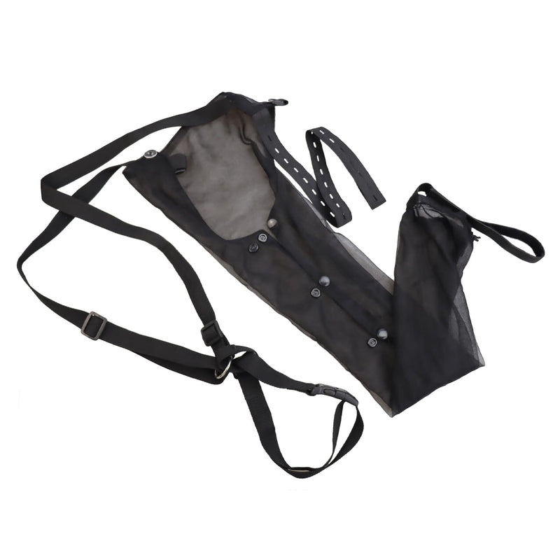 Dog Tail Guard Dogs Tail Protector Bag Dog Breathable Net Tail Protector Dog Breathable Mesh Cover Dogs Tails Heal Sleeve with Velcro for Dog Happy Tail Solution