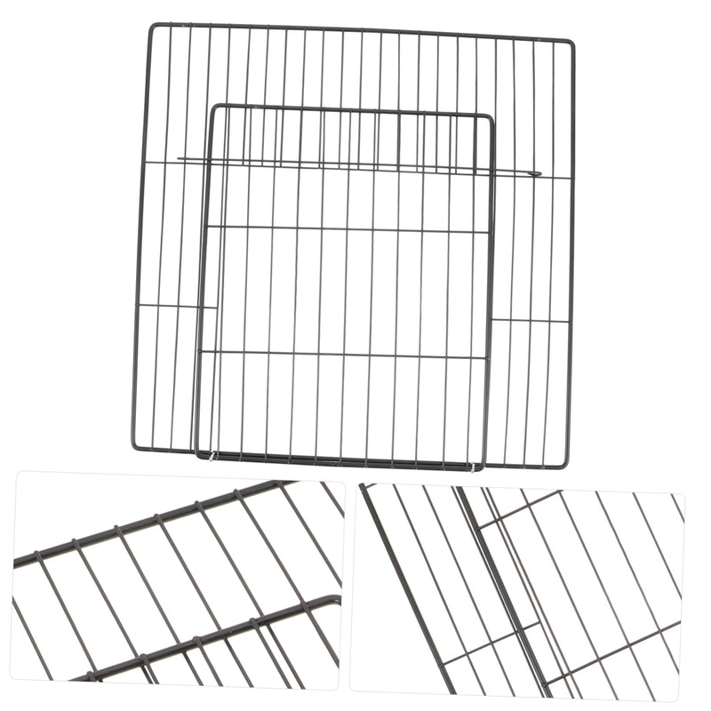 SUPVOX Cat Cage Mesh Door Panel with Flip Access Door 14X14 Inches for Indoor Cat Cages and Pet Enclosures Replacement - PawsPlanet Australia