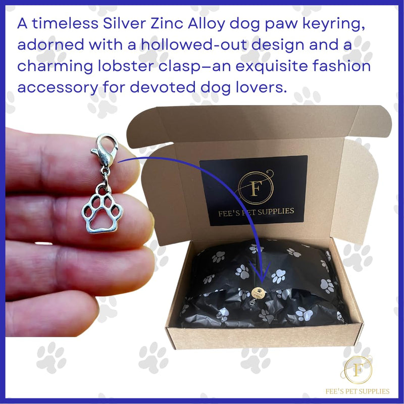 Grooming set for Dogs Easy-Clean Pet Hair Remover Brush, Microfibre Towel, Silicone dog Shampoo Brush, Finger Toothbrush+Bonus Vintage Paw Charm | Perfect Dog Gift Set (Grey) Grey - PawsPlanet Australia