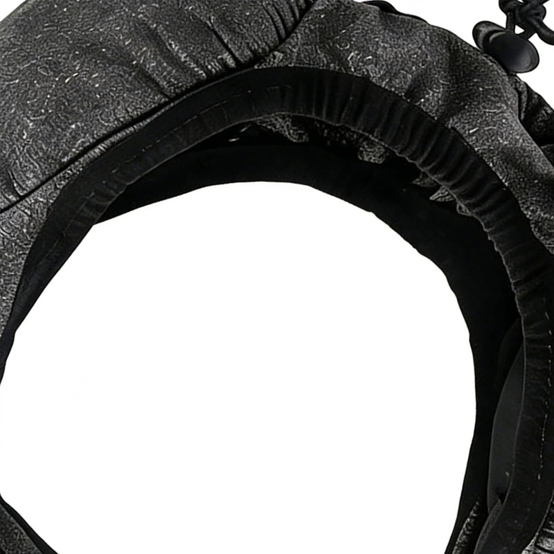Ear protection for dogs against noise | Soft and wear-resistant ear protectors, hoods for dog ears - for care, air drying, travel, winter grey