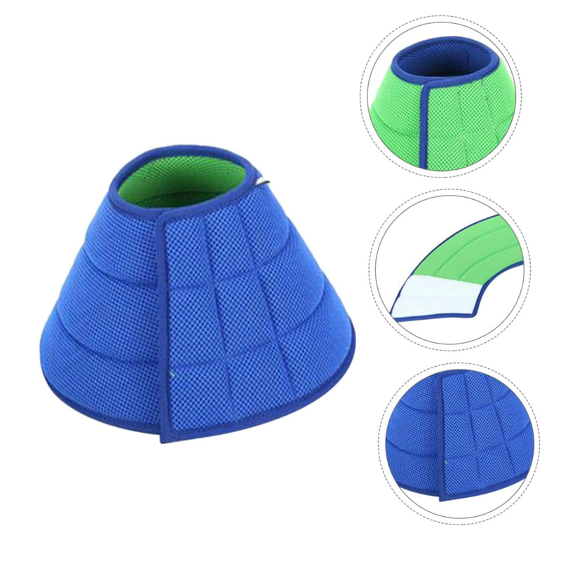 Adjustable Pet Protective Collar with Breathable Neck Protection, Comfortable Lick Protection Collar for Cats and Dogs After Surgery, Lightweight Protective Collar for Wound Healing