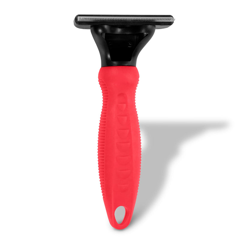 Paw Brothers Deshedding Tool, Deshedding Brush for Dogs and Cats, Professional Dog Grooming Brush for Shedding, Pet Hair Remover, Fur Removal Brush for Medium and Long Pet Hair, Medium - PawsPlanet Australia
