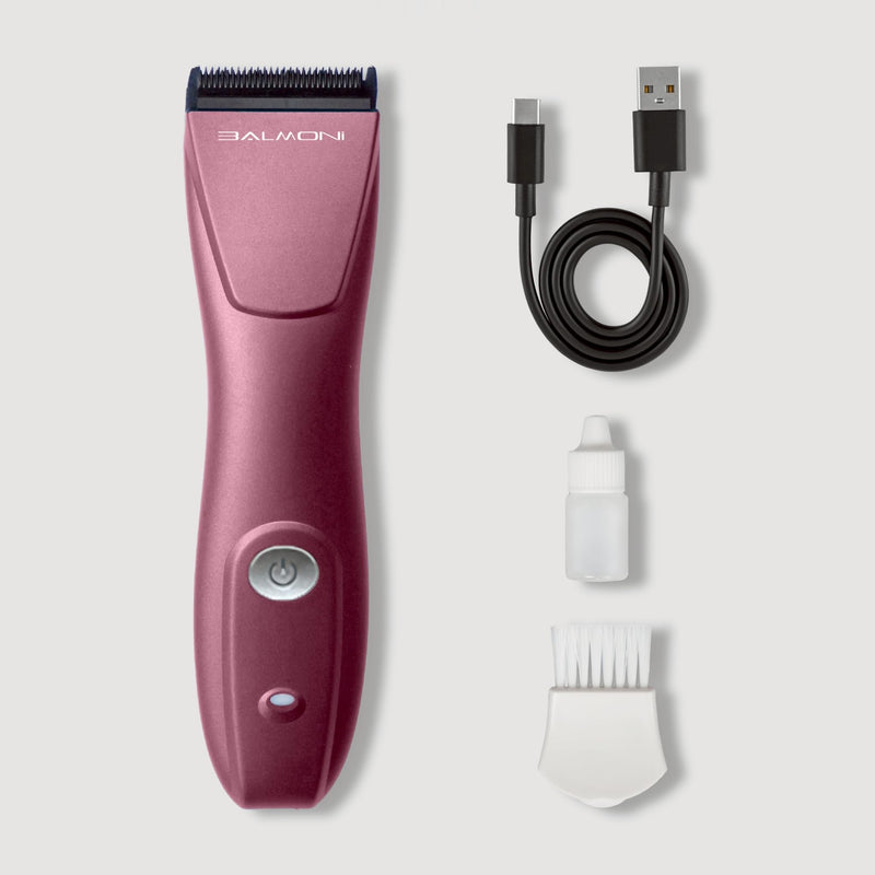 Professional 5-in-1 Cordless Pet Grooming Clipper for Dogs & Cats – Quiet High-Torque Metal Blade Trimmer, Adjustable Length – Metallic Blue (Single-Metallic Pink) Single-metallic Pink - PawsPlanet Australia