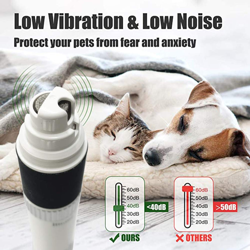 Pet Republique Dog Nail Grinder and Nail Clippers Series Size Option Dogs: Small, Medium, Large Dogs – Dog Claw Trimmer Kit (Clippers+Grinder, Large) - PawsPlanet Australia