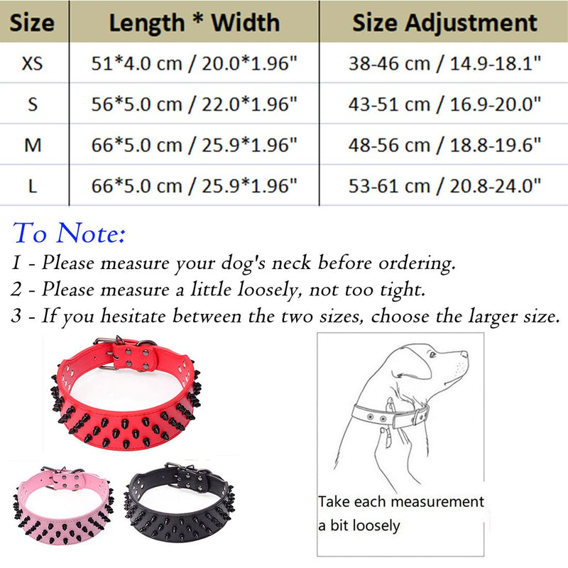 Bullet Nail Rivet Leather Dog Collar Studded Leather Medium Size Pitbull English Bulldog - PawsPlanet Australia