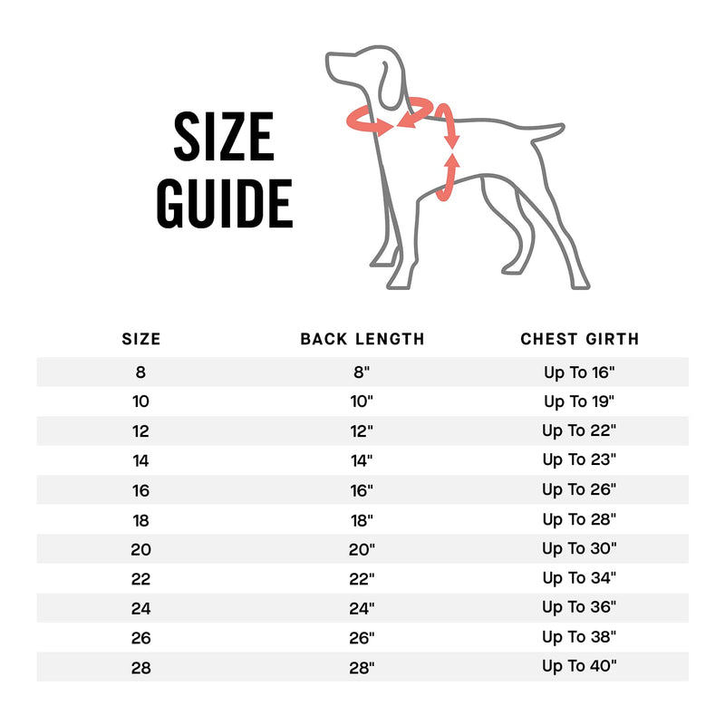 Canada Pooch Dog Slush Suit Dog Bodysuit for Rain and Snow Full Body Dog Suit Water-Resistant Dog Onesie (Black, 22 (21-23" Back Length)) 22 (21-23" back length) Black - PawsPlanet Australia