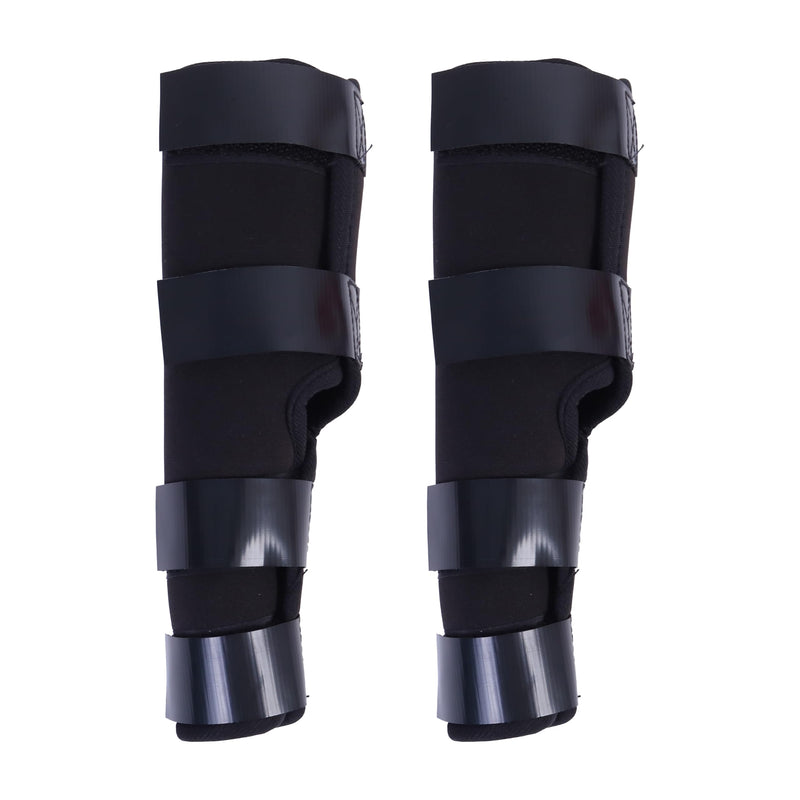 Dog Double Hind Leg Knee Brace, Black Size S, Adjustable Breathable Dog Joint Support Protector Wrap for Luxating Patella, Arthritis, Sprain & Post Surgery Recovery