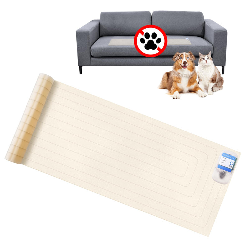 Pet Shock Mat 60x12 Inch, Static Correction Pad for Dogs & Cats Indoor, 3 Training Modes with Tester | Keep Pets Off Furniture, Couch, Sofa | Auto Power Off, Battery Operated Safe Protection