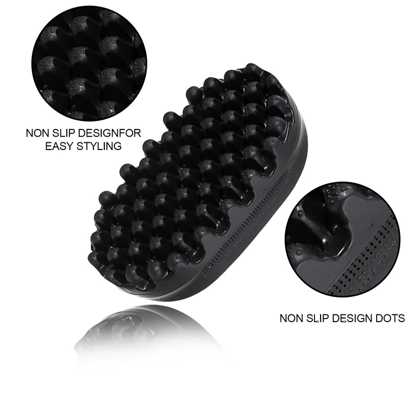 Hair Sponges for Black Men Curls, Twist King for Natural Women, Freeform for Curling, Rubber, Black Premium Sponge for Hair Advanced rotating tool - PawsPlanet Australia