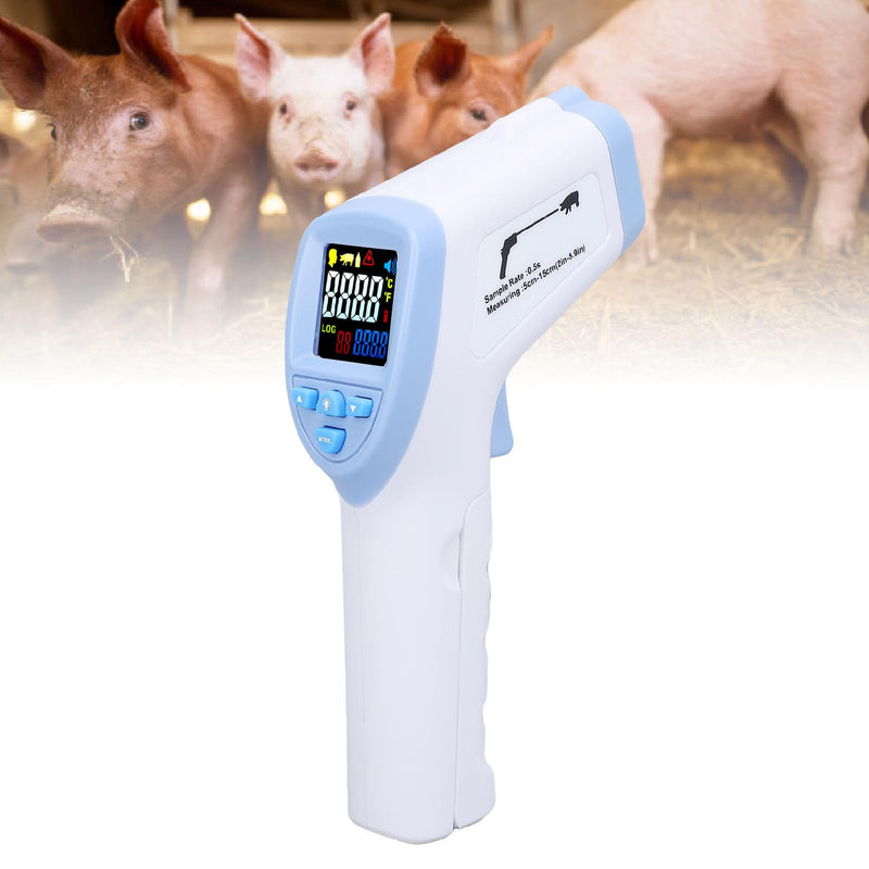 Digital Veterinary for Estock - Animal Temperature with F Detection for Cattle, Sheep, Dogs, Horses - Pet for Accurate Temperature
