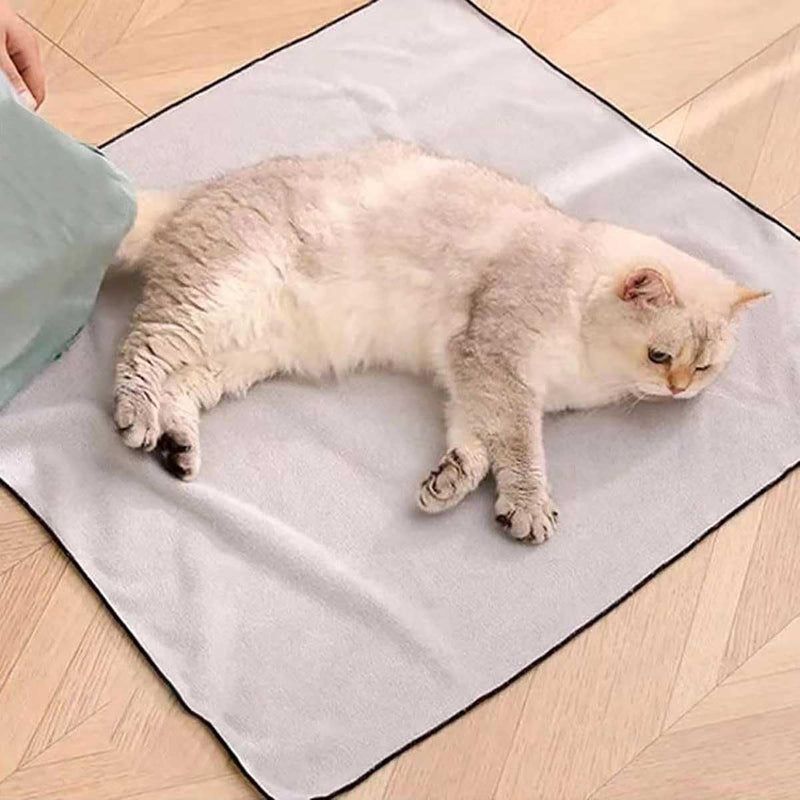 Cat Grooming Wrap, Anti-Bite Cat Wrap for Cutting Nails Cat Restraint for Nail Clipping Fabric for Cats Restraint Bag Cat Grooming Bag Cat Nail Trimming Restraint Wrap Medium - PawsPlanet Australia