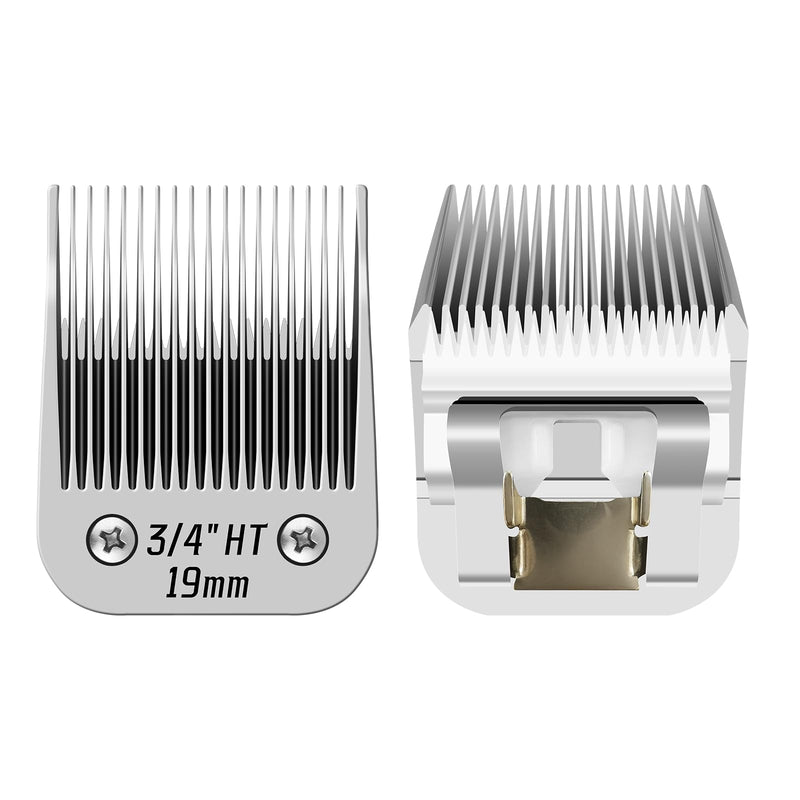 3/4" HT（63980） Blade Dog Grooming Clipper Replacement Blades Compatible with Andis Dog Clippers,Detachable Stainless Steel Blade,Size-3/4 HT, Cut Length 3/4-Inch 3/4-HT - PawsPlanet Australia