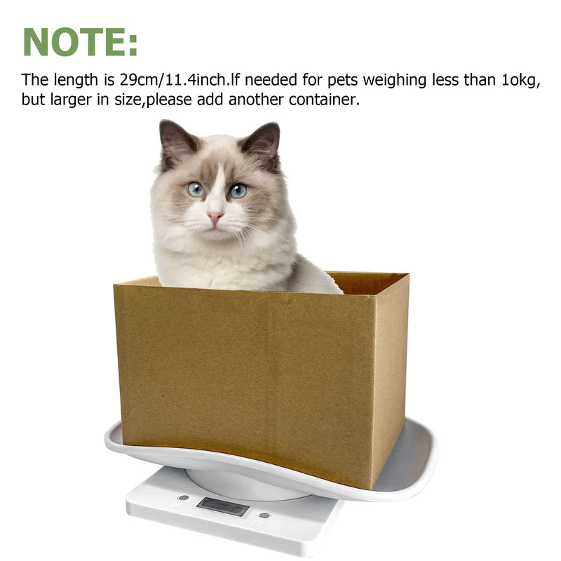 Digital Small Animals Scales for Weighing with Tape Measure, Puppy Whelping Scale Weigh Your Kitten, Rabbit with High Precision, Multifunction Electronic Baby Scales for Small Dogs Cats Crawl Pet Pet Scale&Tape - PawsPlanet Australia