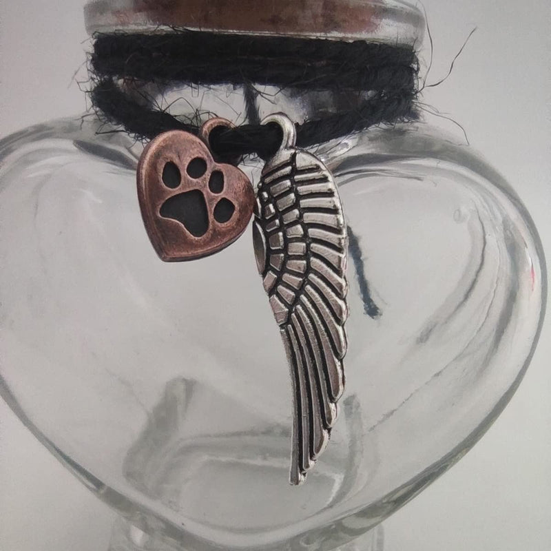 Fight Club Memorial Bottle for pet Hair，Pet Fur Memorial Fur Keepsake，Dog cat Keepsake Fur, pet Memorial urn (Dog) dog - PawsPlanet Australia