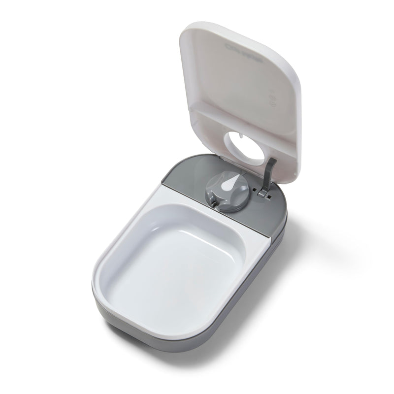 Cat Mate C100 Single Meal Automatic Timer-Controlled Pet Feeder - Suitable for Cats and Small Dogs, For Wet or Dry Food, up to 400 g capacity, White Cat Mate C100 Single Meal Automatic Pet Feeder One Size - PawsPlanet Australia
