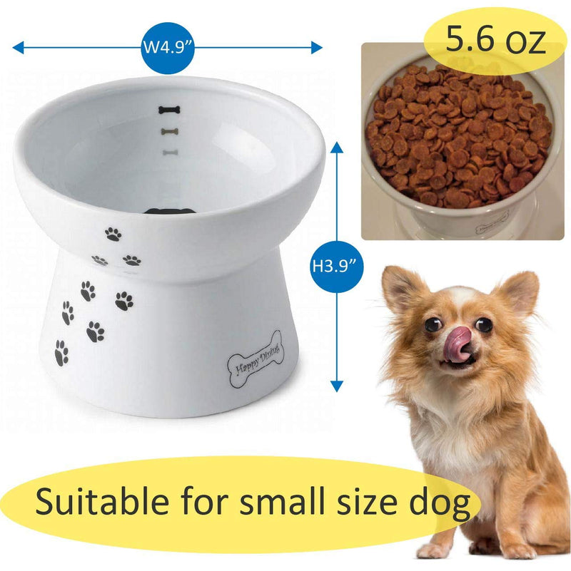 Necoichi Raised Dog Bowl Food Bowl