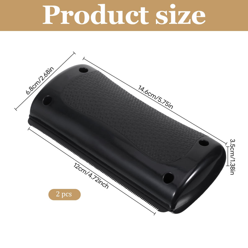 2 Pcs Deshedding Dog Brush, Cat Dog Brush for Shedding Tool, Professional Shorthair Soft Rabbit Pet Deshedding Cat Brushes for Cats Dog, Portable Design Refresh Pet Brushes Hair Removal Tool - PawsPlanet Australia